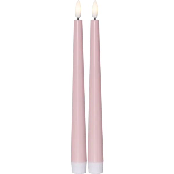 Batteriljus - LED Antikljus 2 pack Flamme Candy