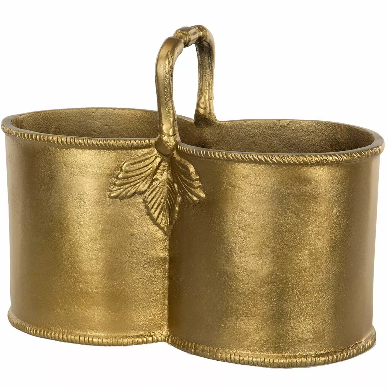 Stor Vinkylare Dubbel Antik Guld