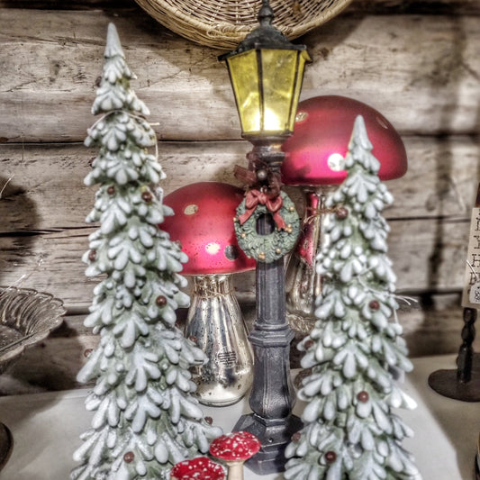 Lyktstolpe Vintage /m krans