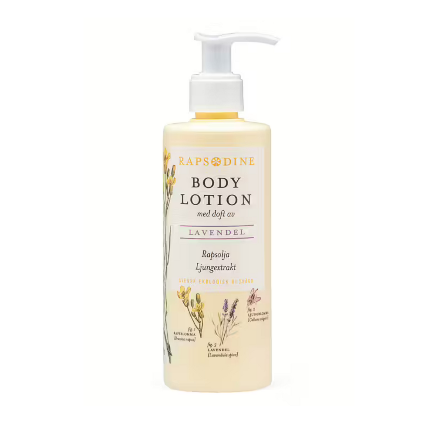 Rapsodine - Bodylotion Lavendel 250 ml med pump