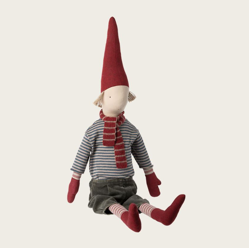 Maileg Pixy, Size 5 Boy - Striped shirt