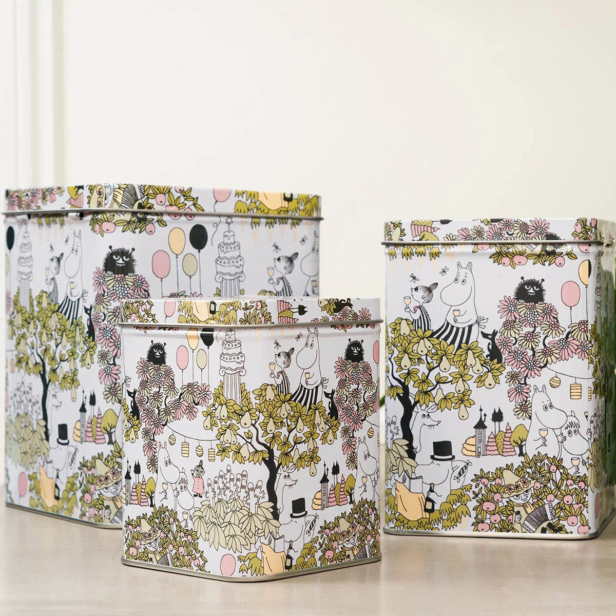 Mumin burkset/Trädgård