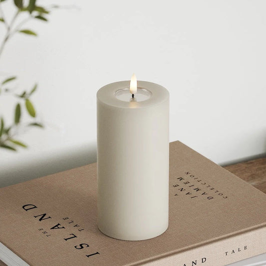 LED Blockljus 7,5x15 cm / Wetlook design