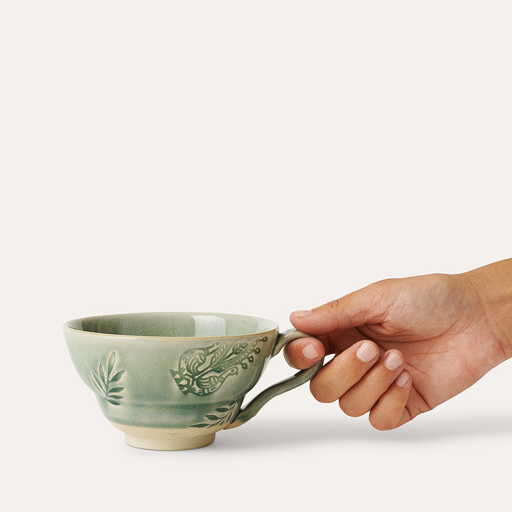 Sthål Kaffekopp m/handtag 2-pack