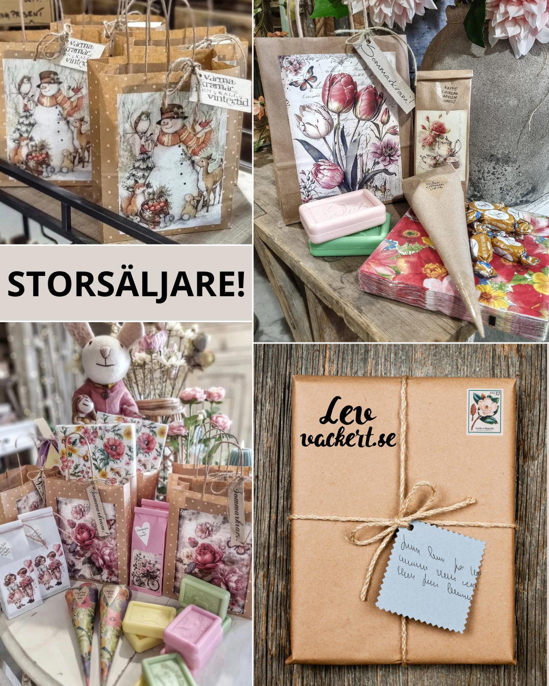 Presentpåse med TE/KAFFE
