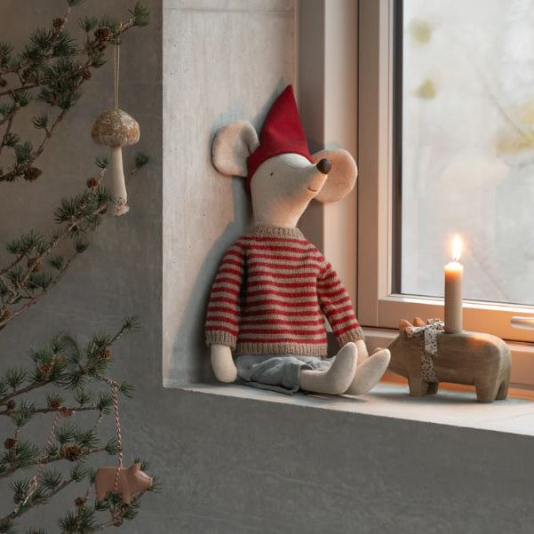 Maileg Christmas Mouse Maxi/Boy