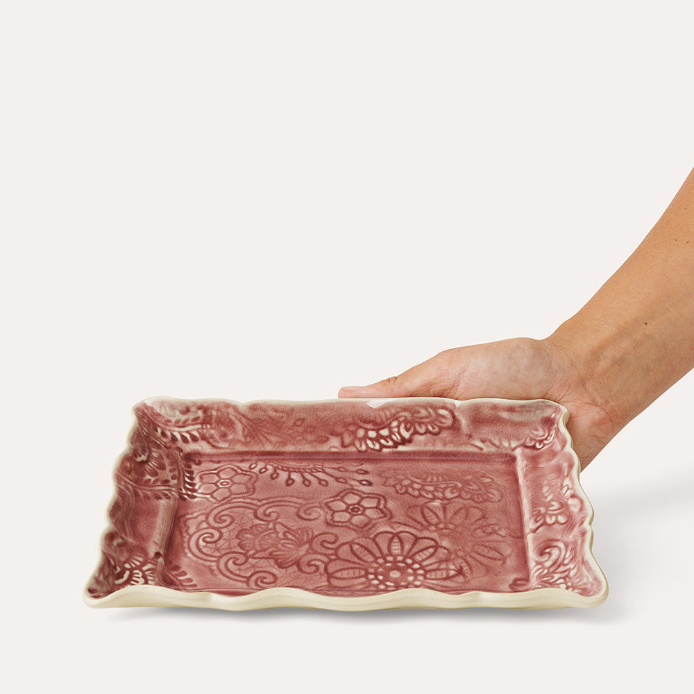Sthål Rektangulär Assiett 2-pack