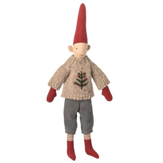 Maileg Pixy, Size 2 Boy - Knitted sweater