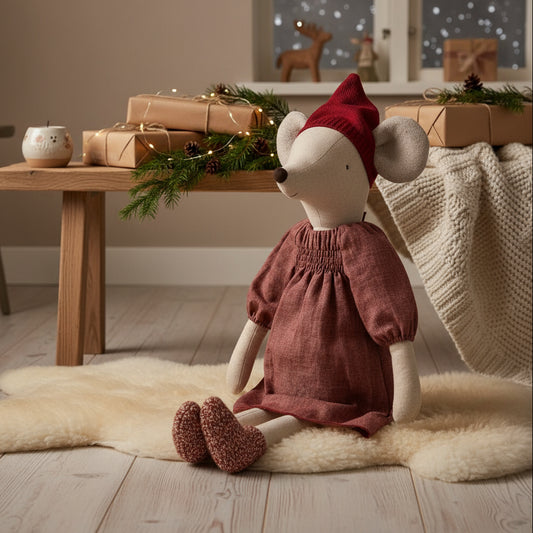 Maileg Christmas Mouse Maxi/Girl