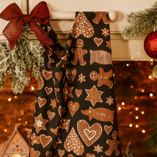 Kökshandduk Pepparkaka 68 x 50 cm