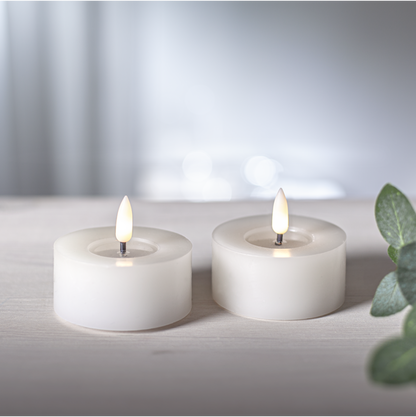 Flamme Flow – 2-pack batteridrivna värmeljus