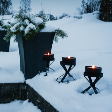 LED Ljus Torch Candle