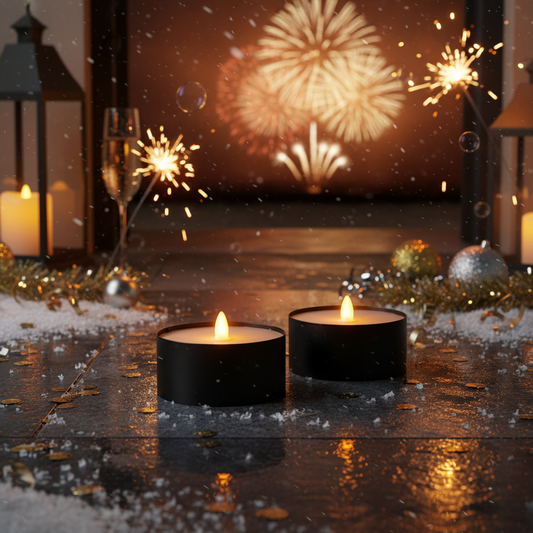 LED Ljus Torch Candle