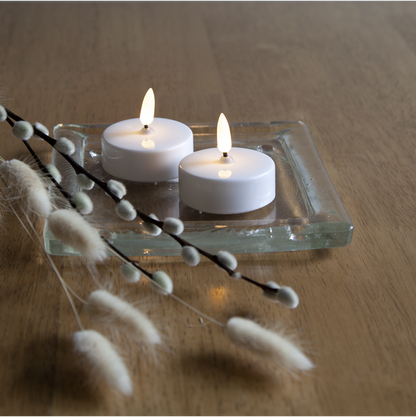 LED Värmeljus 2-pack Flamme