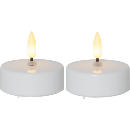 LED Värmeljus 2-pack Flamme