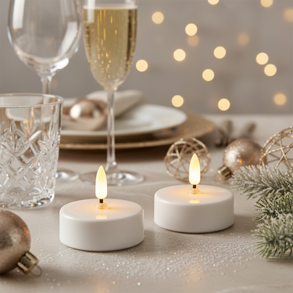 LED Värmeljus 2-pack Flamme