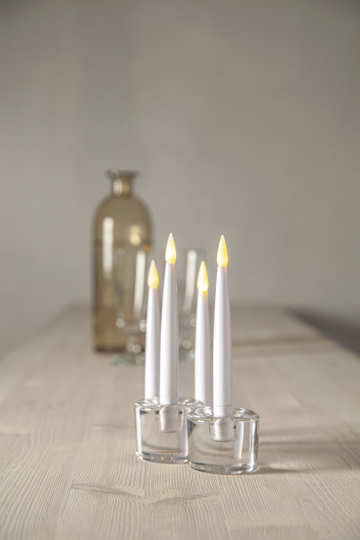 LED Små Antikljus 4-pack