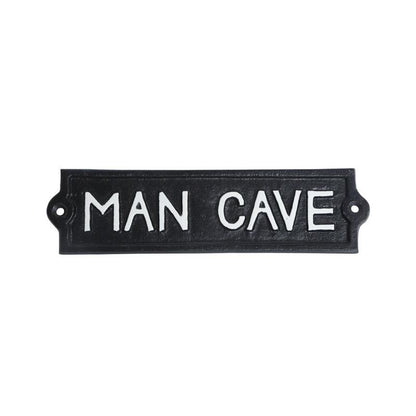 Skylt / Järn - Mancave