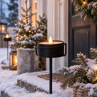 LED Ljus Torch Candle