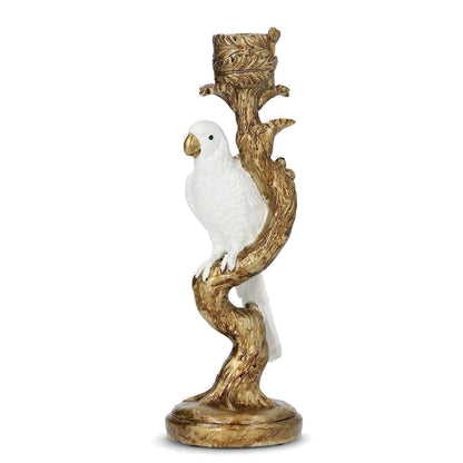 Ljusstake Fågel på Gren 26 cm