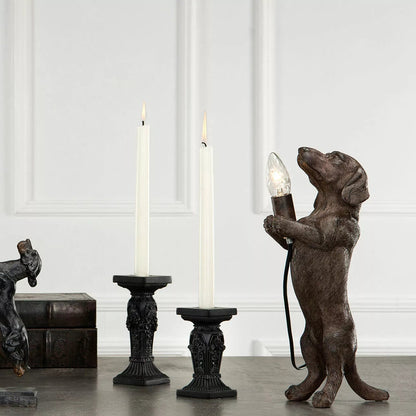 Lampa Tax Brun Poly