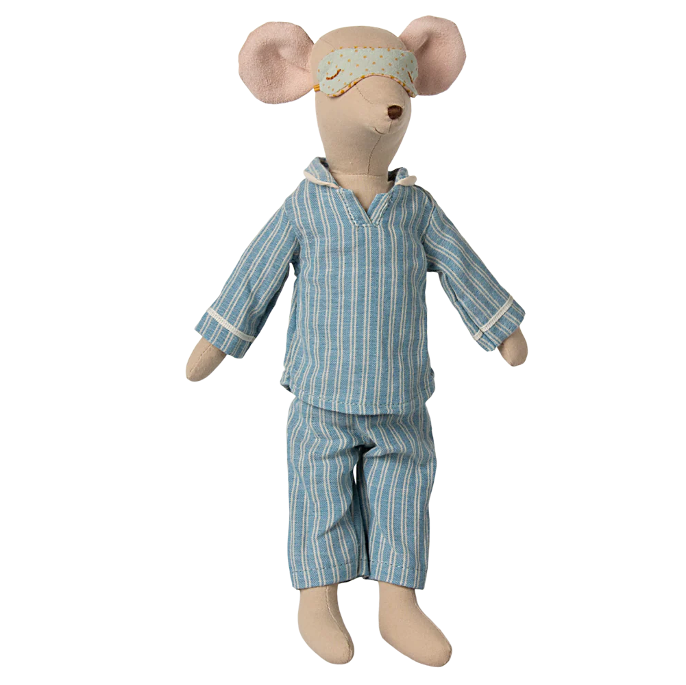 Maileg Medium mouse - Pyjamas