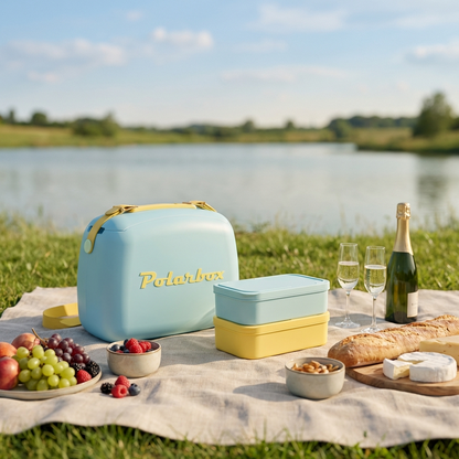 Polarbox 6L Pop - Ljusblå