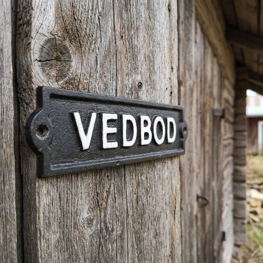 Skylt / Järn - Vebod