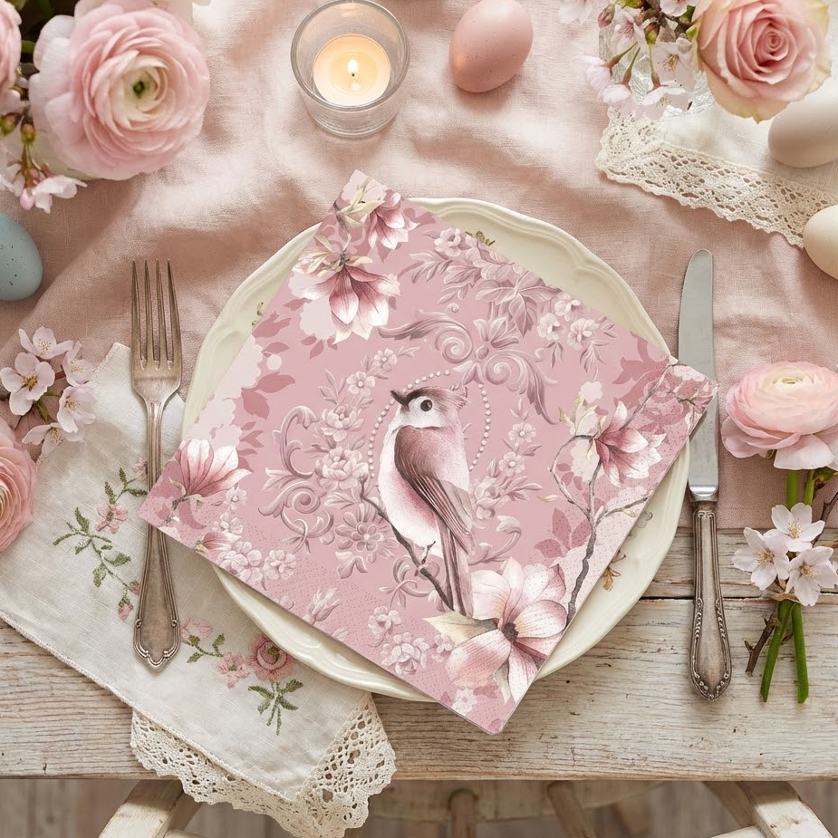 Penelope Rose Lunch 33X33 cm