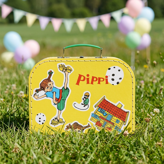 Pippi Långstrump Resväska 25 cm - Gul