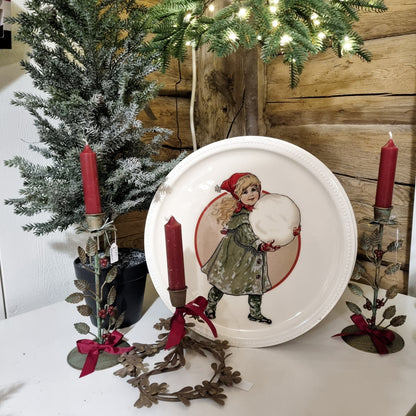 Bricka Snöboll 31 cm