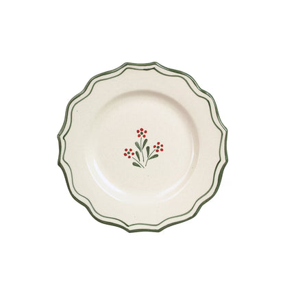 Assiett Esther Vildblomma Grön