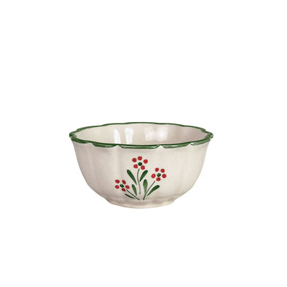 Skål Esther Vildblomma Grön - Liten