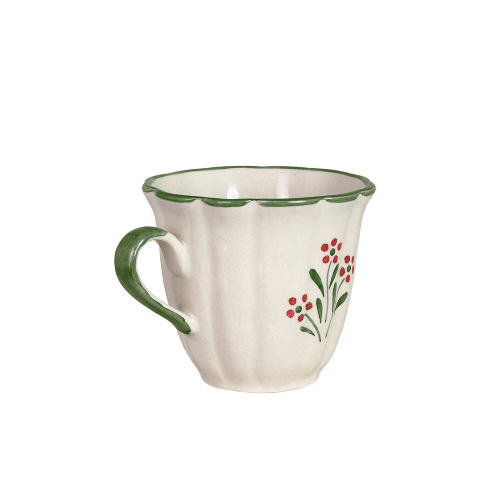 Mugg Esther Vildblomma Grön