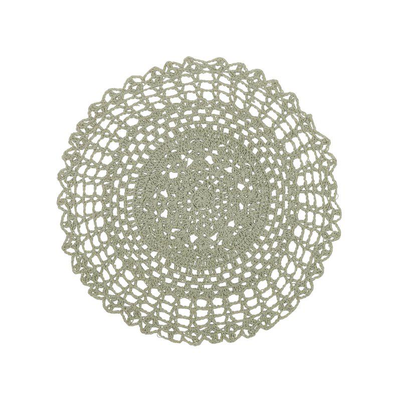 Bords Tablett BRITTA Ljusgrön Ø38 CM