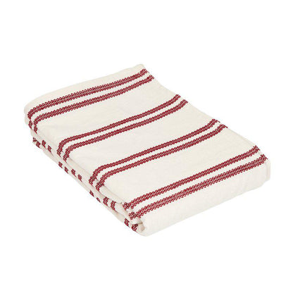 Julduk med broderad rand 140x280 cm