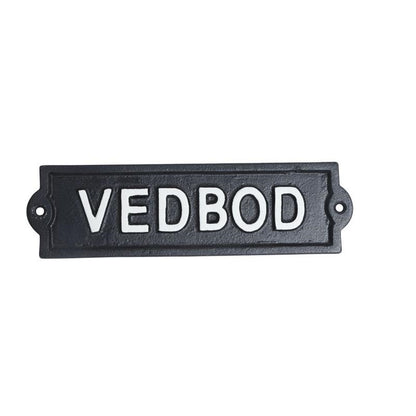 Skylt / Järn - Vebod