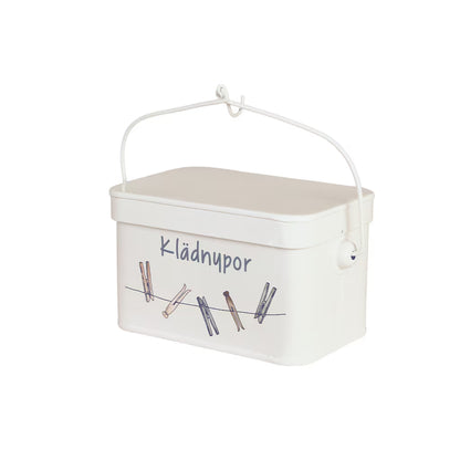 Plåtburk Ivar Klädnypor