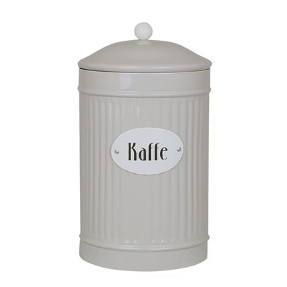 Plåt / Kaffeburk Hugo