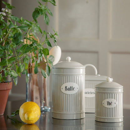 Plåt / Kaffeburk Hugo