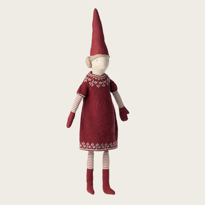 Maileg Pixy, Santas wife 83 cm