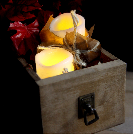 Batteriljus - LED blockljus 2 pack 6cm MAY