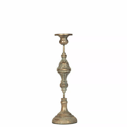 Kron / Blockljusstake Largo Guld Ø14x50cm