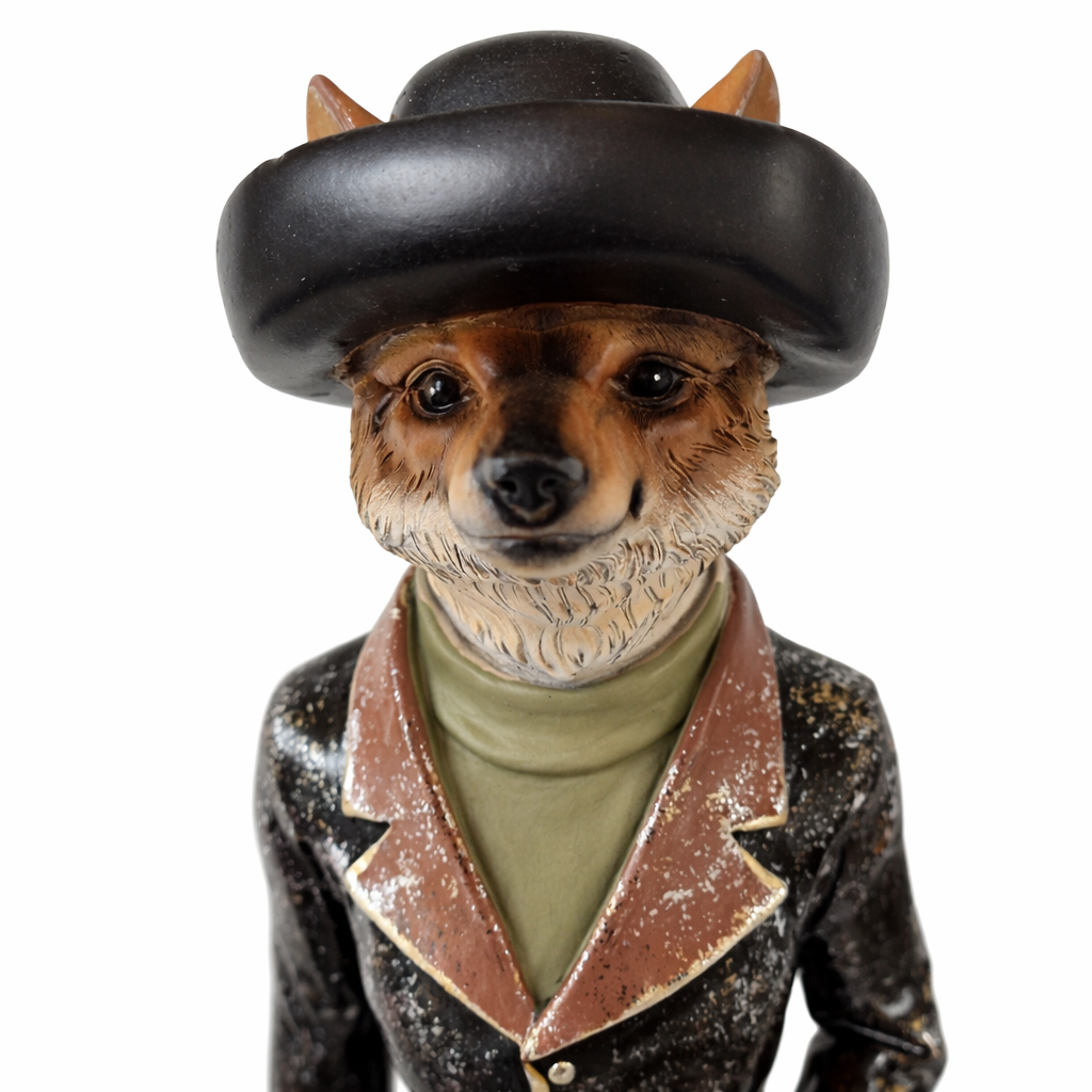 Räv Staty/Deko 35 cm