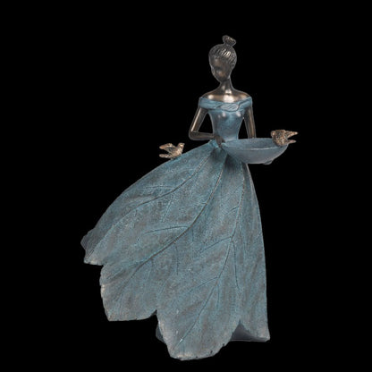 Trädgårdsdam med fågelbad 60 CM - Grön