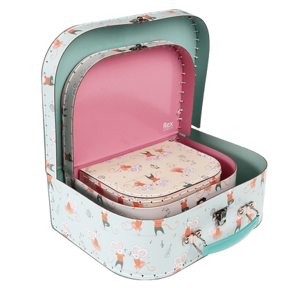 Pappväska Mimi & Mio 3set