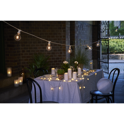 Blockljus LED FLAMME - Utomhusbruk / Inomhus