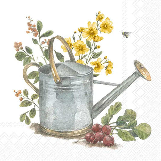 Garden Watering Can Lunch 33x33 cm