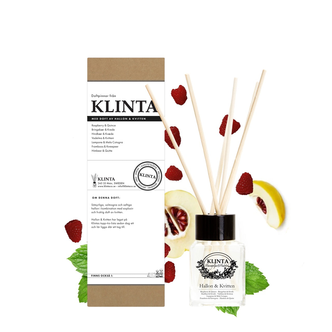 Klinta - Doftpinnar 120 ml