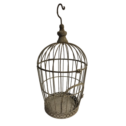 Dekorativ metallbur